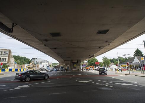 Le viaduc Herrmann-Debroux (SAU-MSI/Reporters)