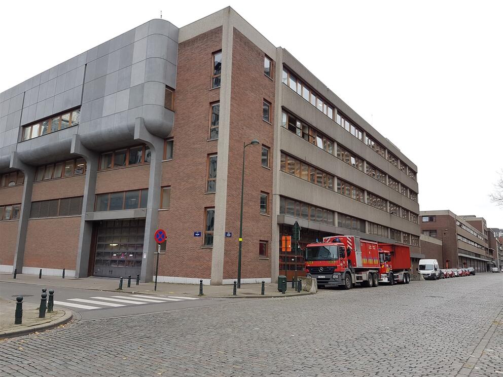 Le coin de l’avenue de l’Héliport et de la rue Simons.© sau-msi.brussels (P.Sa.)