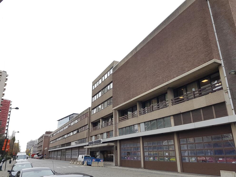 L’entrée principale de la caserne, avenue de l’Héliport. © sau-msi.brussels (P.Sa.)