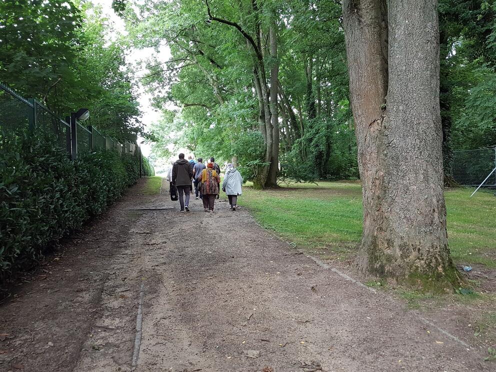  La première ouverture du parc temporaire Evenepoel aux riverains, en juin 2021. © sau-msi.brussels (P.Sa.)