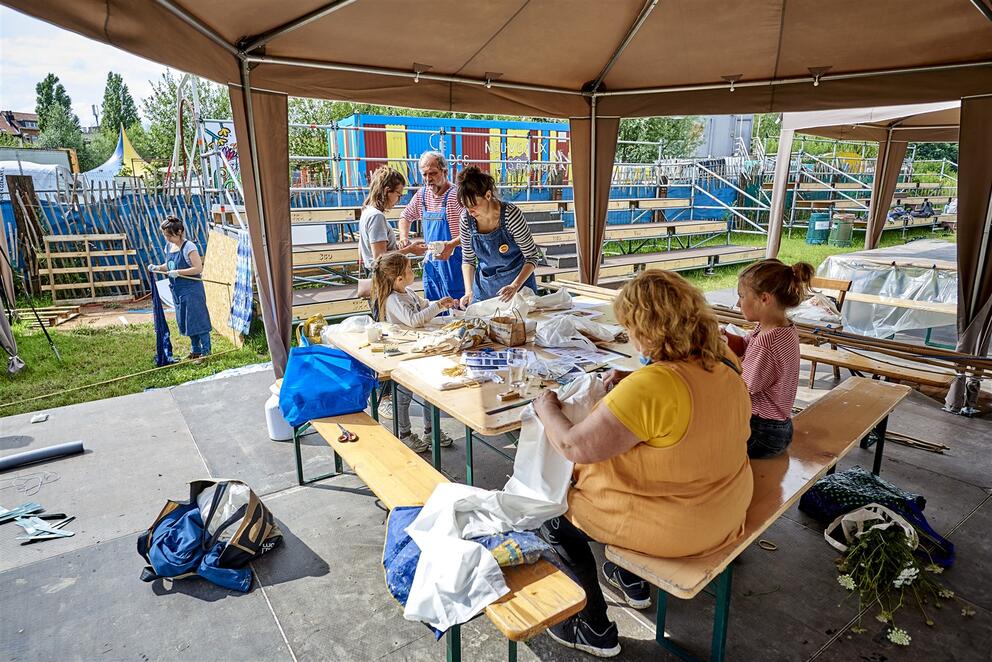 L’Été à Josaphat 2021. © sau-msi.brussels (Reporters)