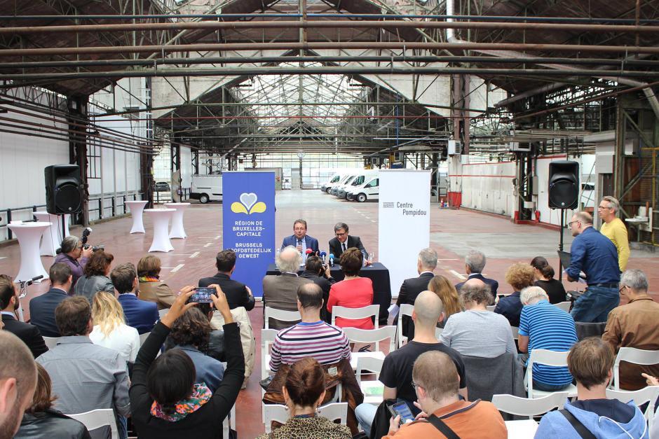 Rudi Vervoort et Serge Lasvignes (Copyright Rudi Vervoort)