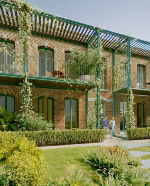 Une représentation de ce que deviendra le Clos des Mariés. © Atelier Kempe Thill – Kaderstudio