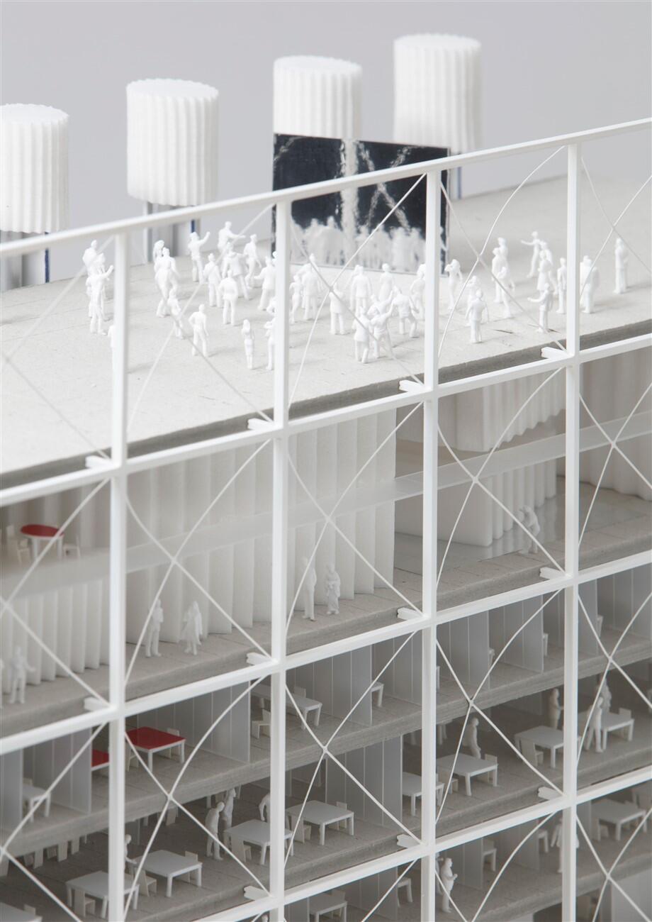 Frame, future maison des médias de mediapark.brussels.