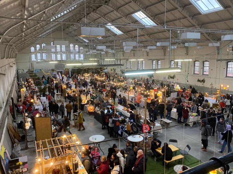 Grand Marché Durable et Créatif. © See U Grand Marché Durable et Créatif. © See U