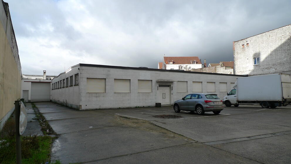 Vue sur le site depuis la chaussée de Mons. © sau-msi.brussels